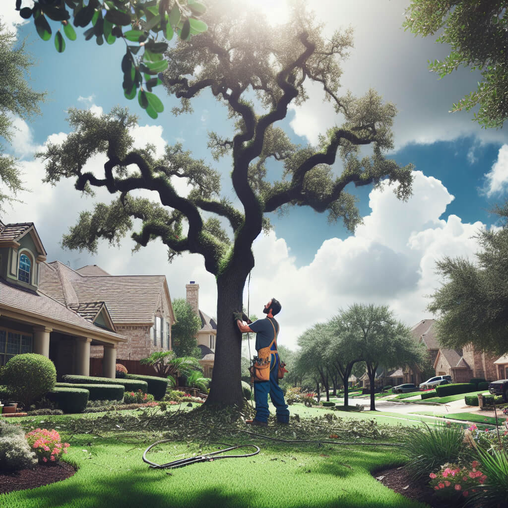 affordable tree removal Houston - Houston Tree Services - Michael Torres ISA Certified Arborist