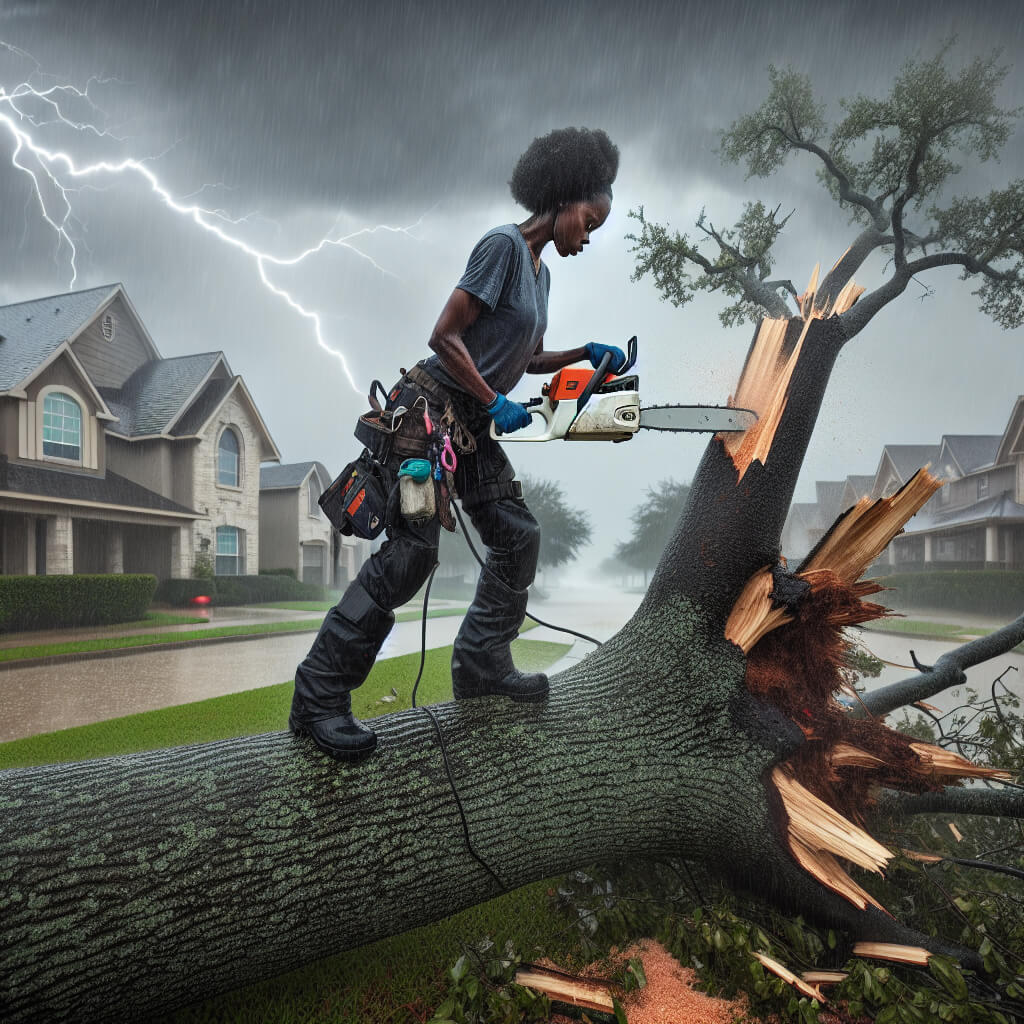 emergency tree removal Houston - Houston Tree Services - Michael Torres ISA Certified Arborist