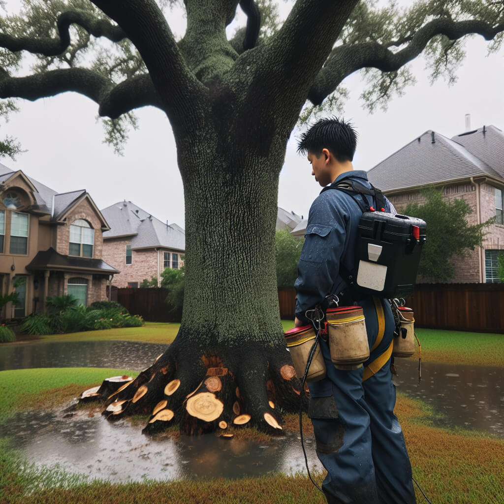 tree health assessments in Houston - Houston Tree Services - Michael Torres ISA Certified Arborist