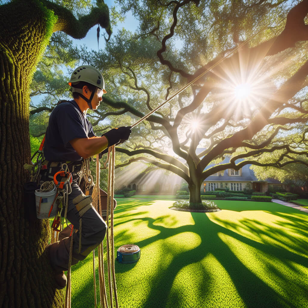 affordable tree removal in Houston - Houston Tree Services - Michael Torres ISA Certified Arborist