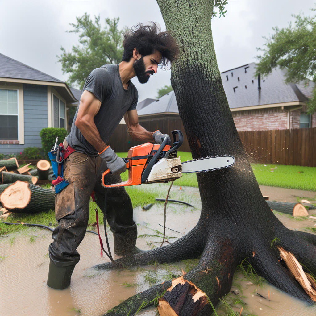 emergency tree removal Houston - Houston Tree Services - Michael Torres ISA Certified Arborist