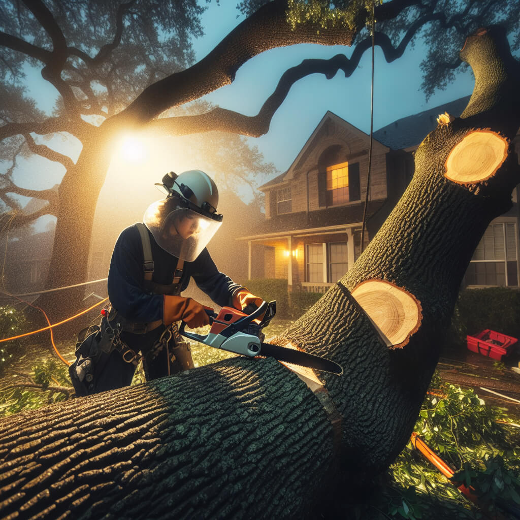 emergency tree removal Houston - Houston Tree Services - Michael Torres ISA Certified Arborist