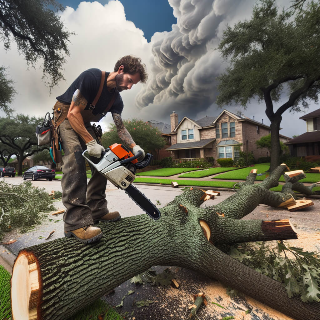 emergency tree removal Houston - Houston Tree Services - Michael Torres ISA Certified Arborist