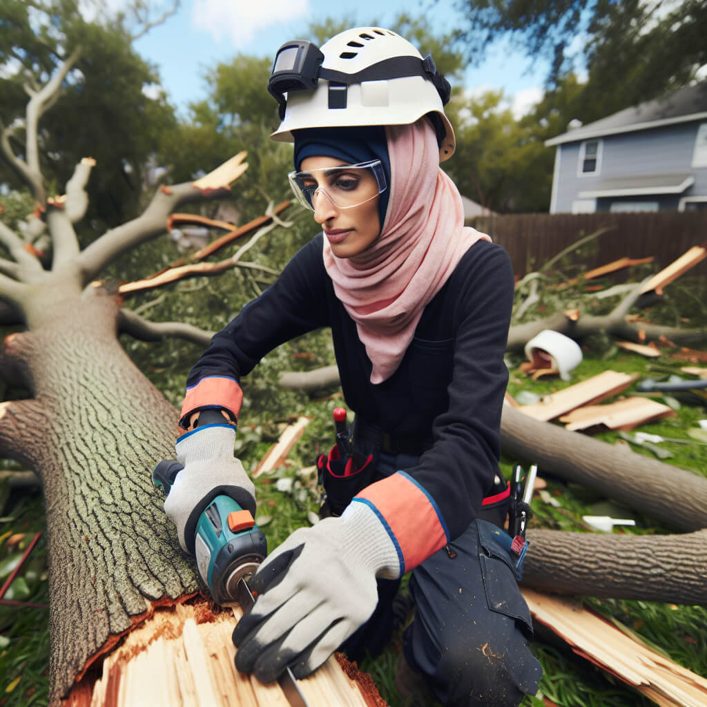 emergency tree removal Houston - Houston Tree Services - Michael Torres ISA Certified Arborist