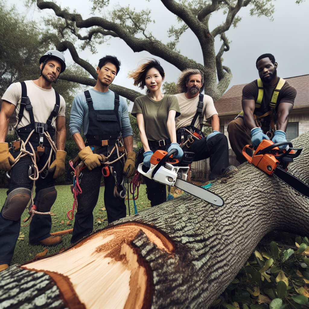 emergency tree removal Houston - Houston Tree Services - Michael Torres ISA Certified Arborist