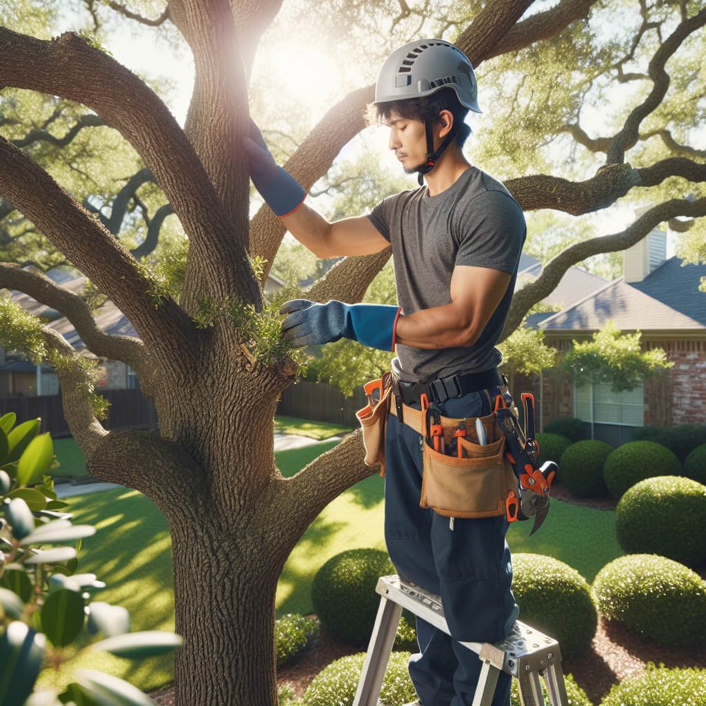 seasonal tree care Houston - Houston Tree Services - Michael Torres ISA Certified Arborist