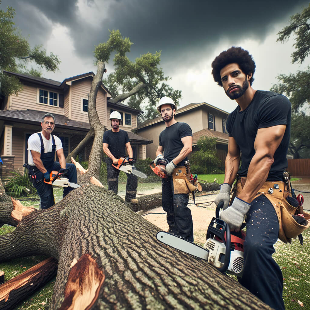 emergency tree removal Houston - Houston Tree Services - Michael Torres ISA Certified Arborist