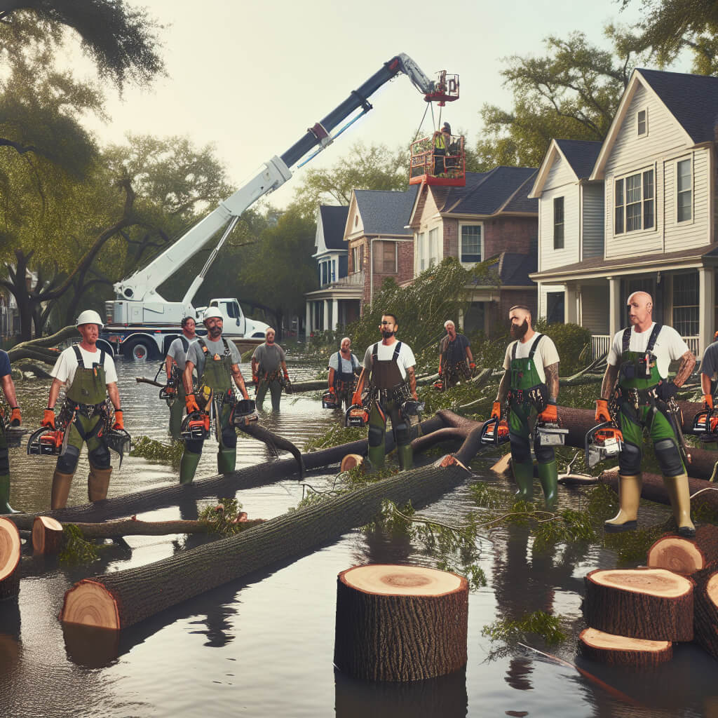 emergency tree removal Houston - Houston Tree Services - Michael Torres ISA Certified Arborist