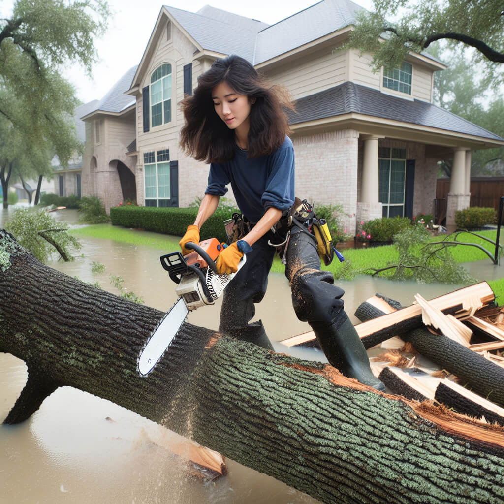 emergency tree removal Houston - Houston Tree Services - Michael Torres ISA Certified Arborist