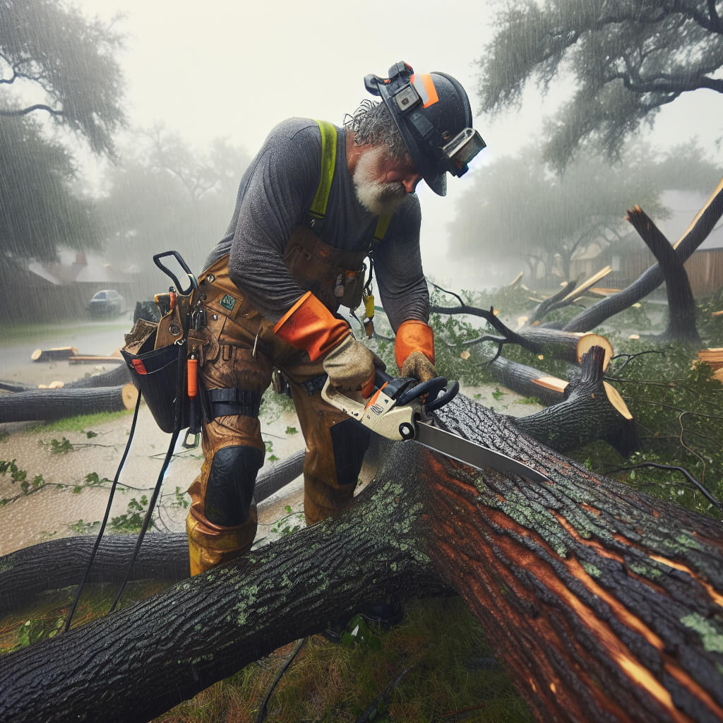emergency tree removal Houston - Houston Tree Services - Michael Torres ISA Certified Arborist