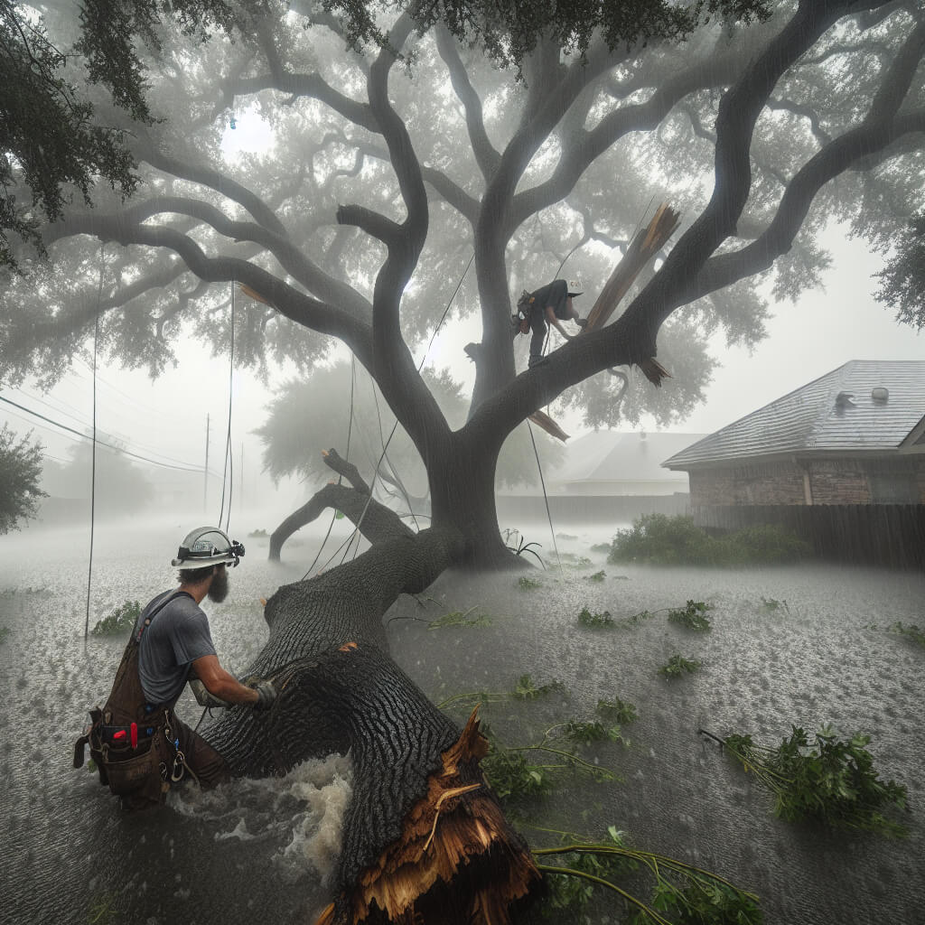 emergency tree removal Houston - Houston Tree Services - Michael Torres ISA Certified Arborist