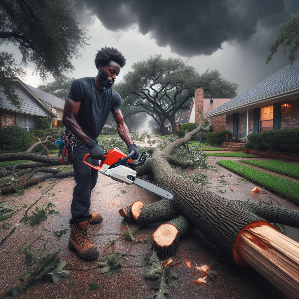 emergency tree removal Houston - Houston Tree Services - Michael Torres ISA Certified Arborist