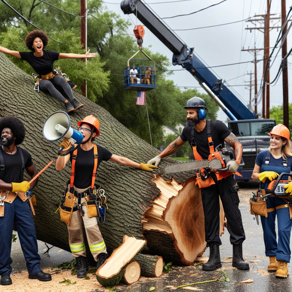 emergency tree removal Houston - Houston Tree Services - Michael Torres ISA Certified Arborist