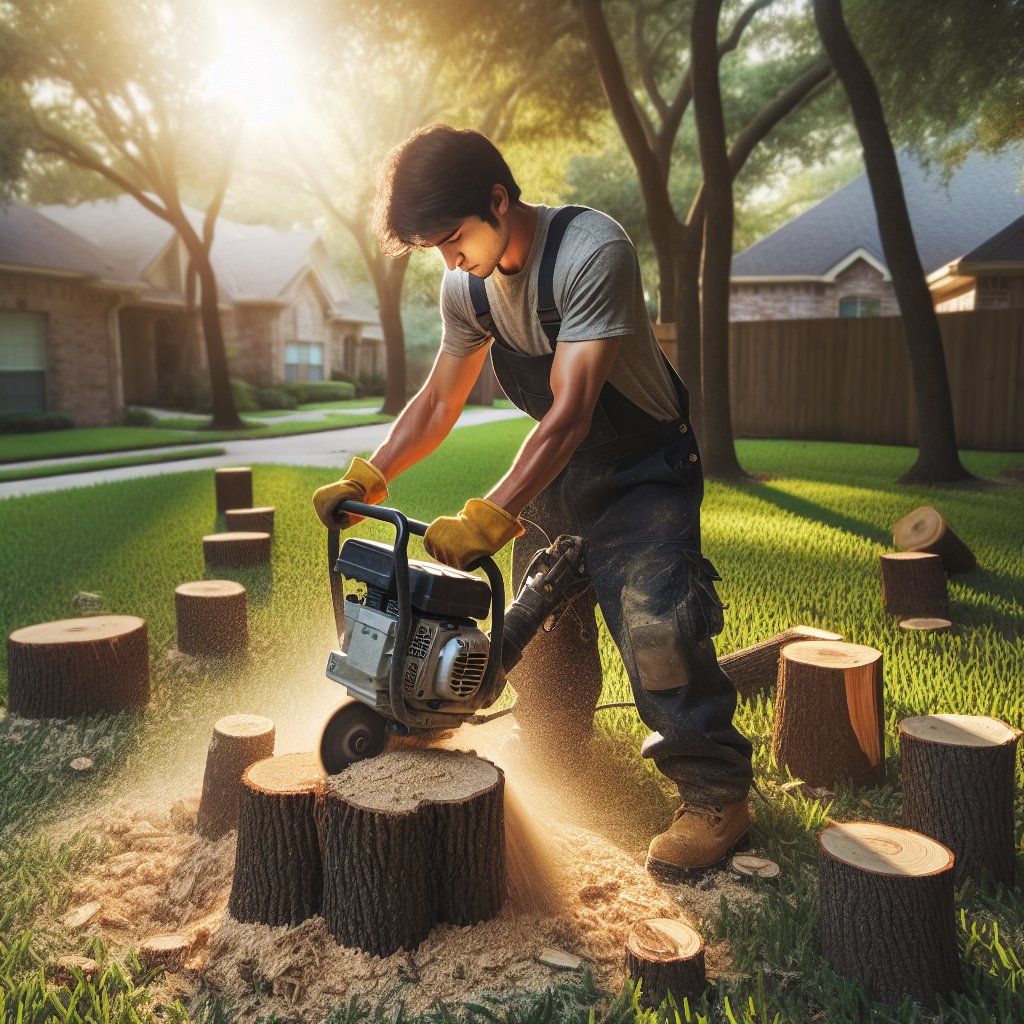 Expert Stump Grinding Services in Houston - Say Goodbye to Stumps: Expert Stump Grinding in Houston