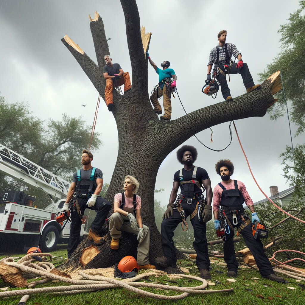 emergency tree removal Houston - Houston Tree Services - Michael Torres ISA Certified Arborist
