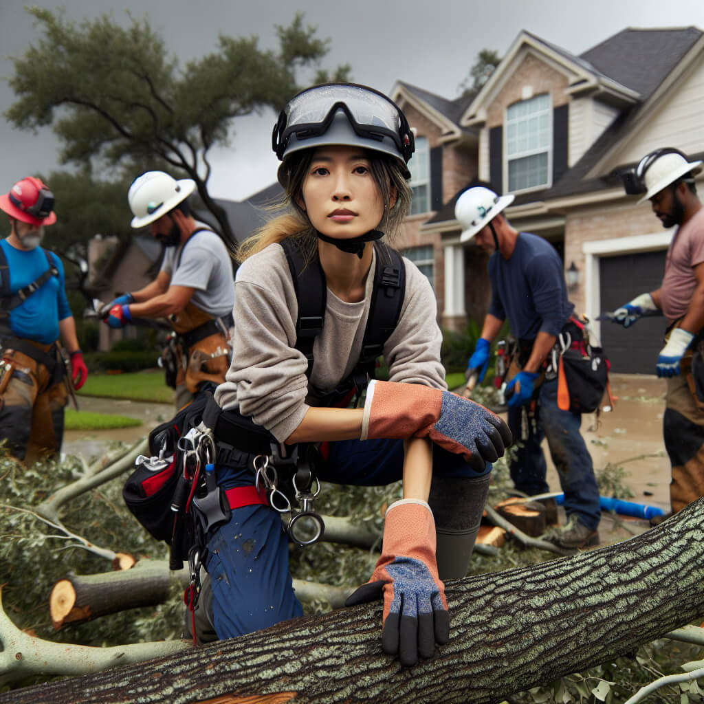 emergency tree removal Houston - Houston Tree Services - Michael Torres ISA Certified Arborist