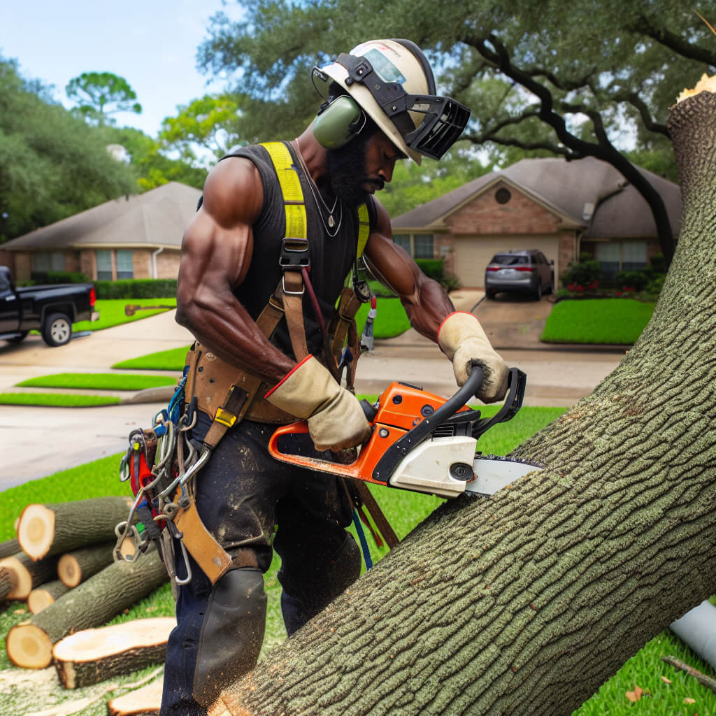 emergency tree removal Houston - Houston Tree Services - Michael Torres ISA Certified Arborist