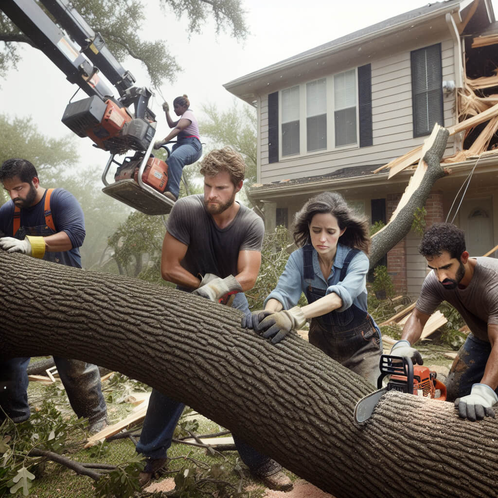 emergency tree removal Houston - Houston Tree Services - Michael Torres ISA Certified Arborist