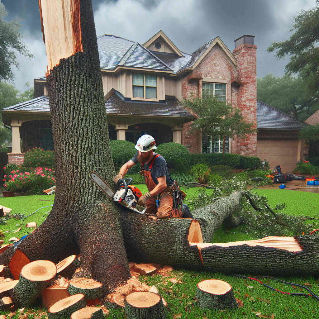 emergency tree removal Houston - Houston Tree Services - Michael Torres ISA Certified Arborist